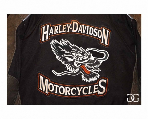 Harley Davidson  Patch brodé - Brodeur Paris, la broderie Made in France